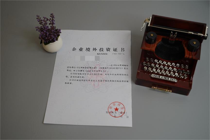 境外投資備案 境外投資備案